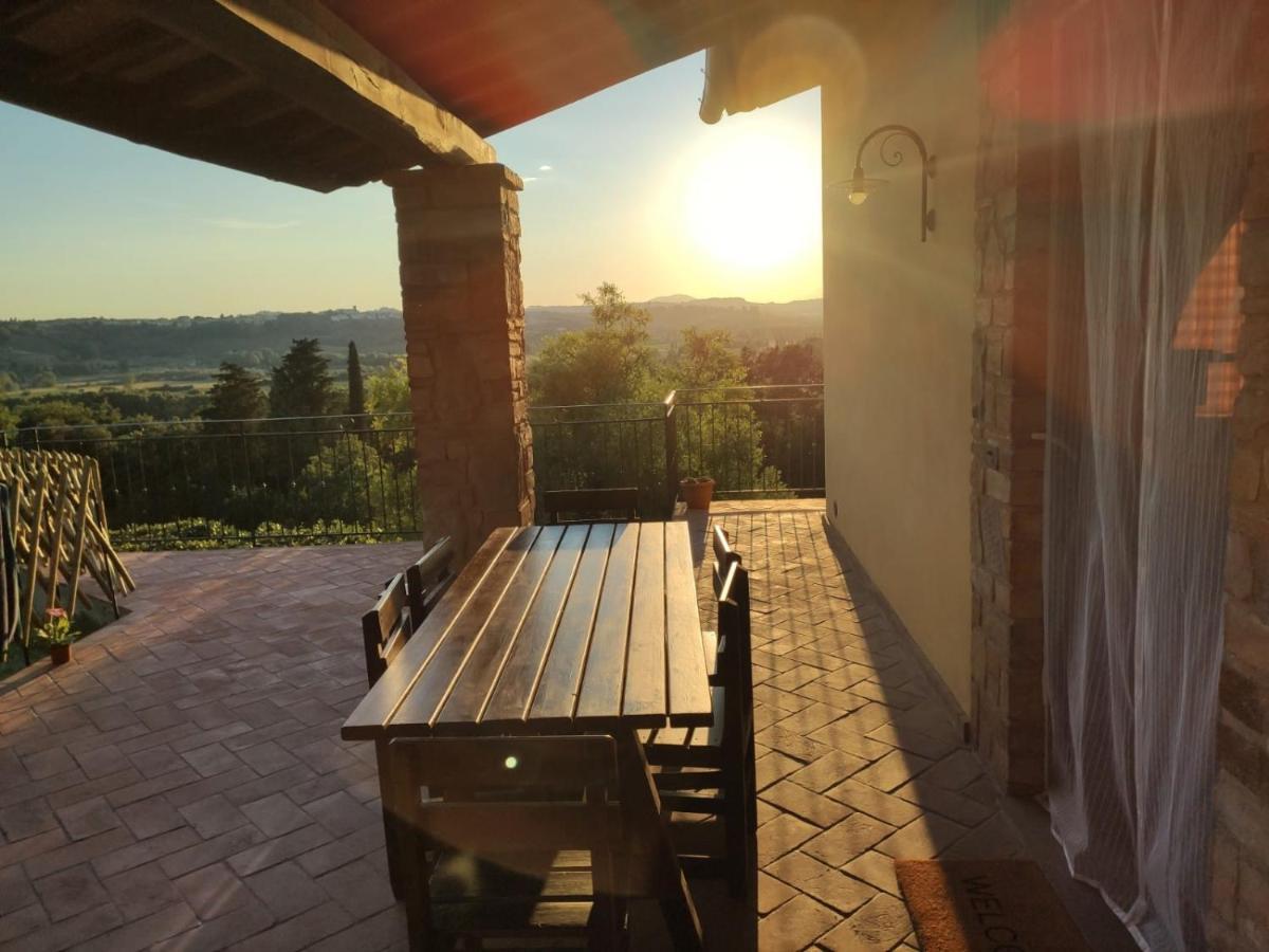 Sunset Hill - Tuscany - Villa & Private Pool Castelfiorentino Bagian luar foto